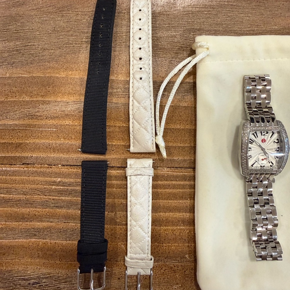 Michele Mini Urban diamond watch - Picture 2 of 5
